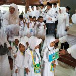 Semoga Mabrur, Murid RA/BA se-Kabupaten Blora Ikuti Peragaan Manasik Haji Anak